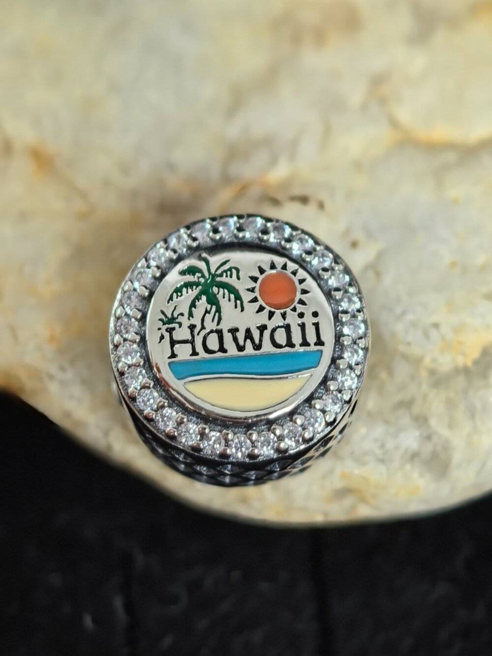 Pandora Hawaii Beach Moment Exclusive Charm, S925 Silver Jewelry (Women's)